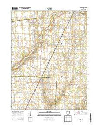 Ashley Ohio Historical topographic map, 1:24000 scale, 7.5 X 7.5 Minute, Year 2013