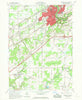 Ashtabula South Ohio Historical topographic map, 1:24000 scale, 7.5 X 7.5 Minute, Year 1960