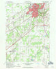 Ashtabula South Ohio Historical topographic map, 1:24000 scale, 7.5 X 7.5 Minute, Year 1960