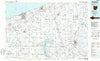 Ashtabula Ohio Historical topographic map, 1:100000 scale, 30 X 60 Minute, Year 1986