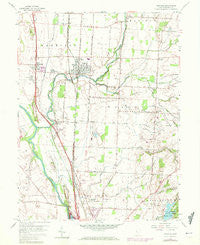 Ashville Ohio Historical topographic map, 1:24000 scale, 7.5 X 7.5 Minute, Year 1958