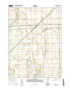 Assumption Ohio Current topographic map, 1:24000 scale, 7.5 X 7.5 Minute, Year 2016