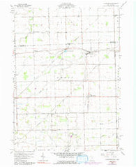 Assumption Ohio Historical topographic map, 1:24000 scale, 7.5 X 7.5 Minute, Year 1960