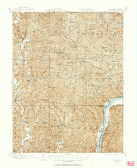 Athalia Ohio Historical topographic map, 1:62500 scale, 15 X 15 Minute, Year 1906