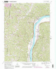 Athalia Ohio Historical topographic map, 1:24000 scale, 7.5 X 7.5 Minute, Year 1968