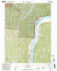 Athalia Ohio Historical topographic map, 1:24000 scale, 7.5 X 7.5 Minute, Year 2002