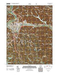 Athens Ohio Historical topographic map, 1:24000 scale, 7.5 X 7.5 Minute, Year 2011