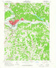 Athens Ohio Historical topographic map, 1:24000 scale, 7.5 X 7.5 Minute, Year 1961