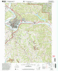 Athens Ohio Historical topographic map, 1:24000 scale, 7.5 X 7.5 Minute, Year 2002