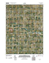 Attica Ohio Historical topographic map, 1:24000 scale, 7.5 X 7.5 Minute, Year 2010