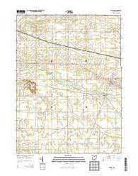 Attica Ohio Historical topographic map, 1:24000 scale, 7.5 X 7.5 Minute, Year 2013