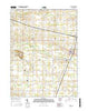 Attica Ohio Current topographic map, 1:24000 scale, 7.5 X 7.5 Minute, Year 2016