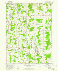 Atwater Ohio Historical topographic map, 1:24000 scale, 7.5 X 7.5 Minute, Year 1960