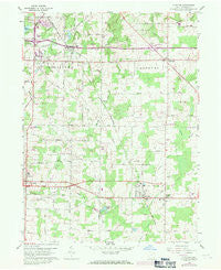 Atwater Ohio Historical topographic map, 1:24000 scale, 7.5 X 7.5 Minute, Year 1960