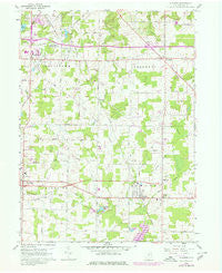 Atwater Ohio Historical topographic map, 1:24000 scale, 7.5 X 7.5 Minute, Year 1960