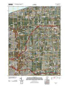 Avon Ohio Historical topographic map, 1:24000 scale, 7.5 X 7.5 Minute, Year 2010