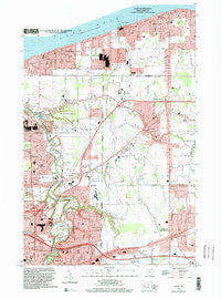 Avon Ohio Historical topographic map, 1:24000 scale, 7.5 X 7.5 Minute, Year 1994