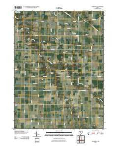 Ayersville Ohio Historical topographic map, 1:24000 scale, 7.5 X 7.5 Minute, Year 2010