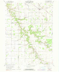 Ayersville Ohio Historical topographic map, 1:24000 scale, 7.5 X 7.5 Minute, Year 1960