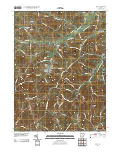 Baltic Ohio Historical topographic map, 1:24000 scale, 7.5 X 7.5 Minute, Year 2010
