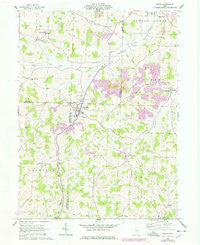 Baltic Ohio Historical topographic map, 1:24000 scale, 7.5 X 7.5 Minute, Year 1961