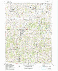 Baltic Ohio Historical topographic map, 1:24000 scale, 7.5 X 7.5 Minute, Year 1993