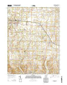 Baltimore Ohio Historical topographic map, 1:24000 scale, 7.5 X 7.5 Minute, Year 2013