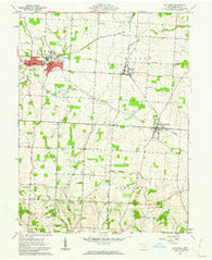 Baltimore Ohio Historical topographic map, 1:24000 scale, 7.5 X 7.5 Minute, Year 1961