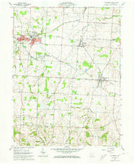 Baltimore Ohio Historical topographic map, 1:24000 scale, 7.5 X 7.5 Minute, Year 1961
