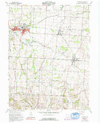 Baltimore Ohio Historical topographic map, 1:24000 scale, 7.5 X 7.5 Minute, Year 1961