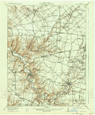 Batavia Ohio Historical topographic map, 1:62500 scale, 15 X 15 Minute, Year 1916