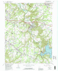 Batavia Ohio Historical topographic map, 1:24000 scale, 7.5 X 7.5 Minute, Year 1965