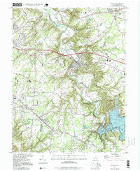 Batavia Ohio Historical topographic map, 1:24000 scale, 7.5 X 7.5 Minute, Year 1996