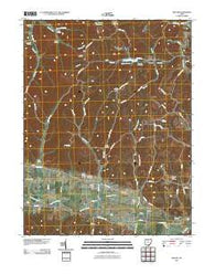 Beaver Ohio Historical topographic map, 1:24000 scale, 7.5 X 7.5 Minute, Year 2010