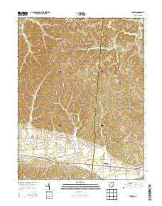 Beaver Ohio Historical topographic map, 1:24000 scale, 7.5 X 7.5 Minute, Year 2013
