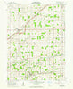 Beaverdam Ohio Historical topographic map, 1:24000 scale, 7.5 X 7.5 Minute, Year 1961