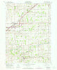 Beaverdam Ohio Historical topographic map, 1:24000 scale, 7.5 X 7.5 Minute, Year 1961