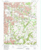 Bellbrook Ohio Historical topographic map, 1:24000 scale, 7.5 X 7.5 Minute, Year 1965