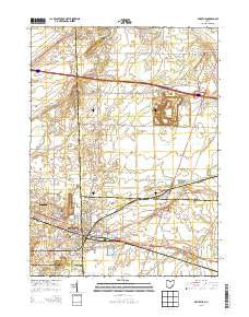 Bellevue Ohio Historical topographic map, 1:24000 scale, 7.5 X 7.5 Minute, Year 2013