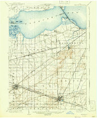 Bellevue Ohio Historical topographic map, 1:62500 scale, 15 X 15 Minute, Year 1903