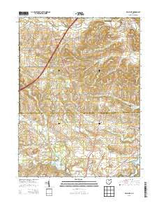 Bellville Ohio Historical topographic map, 1:24000 scale, 7.5 X 7.5 Minute, Year 2013