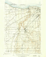 Berea Ohio Historical topographic map, 1:62500 scale, 15 X 15 Minute, Year 1902