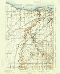 Berea Ohio Historical topographic map, 1:62500 scale, 15 X 15 Minute, Year 1904