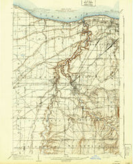 Berea Ohio Historical topographic map, 1:62500 scale, 15 X 15 Minute, Year 1904