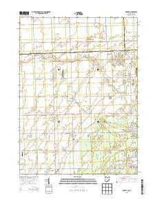 Berkey Ohio Historical topographic map, 1:24000 scale, 7.5 X 7.5 Minute, Year 2013