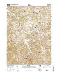 Berlin Ohio Current topographic map, 1:24000 scale, 7.5 X 7.5 Minute, Year 2016