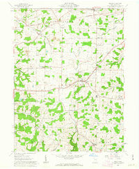 Berlin Ohio Historical topographic map, 1:24000 scale, 7.5 X 7.5 Minute, Year 1962