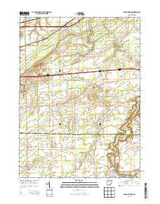 Berlin Heights Ohio Historical topographic map, 1:24000 scale, 7.5 X 7.5 Minute, Year 2013