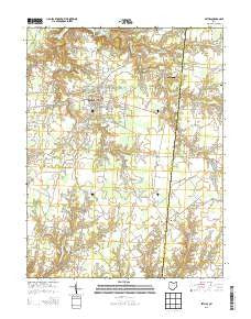 Bethel Ohio Historical topographic map, 1:24000 scale, 7.5 X 7.5 Minute, Year 2013