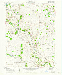Big Plain Ohio Historical topographic map, 1:24000 scale, 7.5 X 7.5 Minute, Year 1961